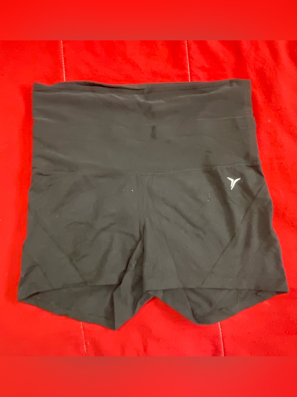 Old Navy Black High-Waist Workout Shorts